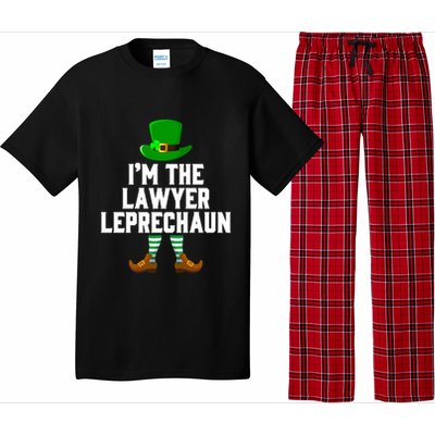 I Am The Lawyer Leprechaun Funny Giftst Patricks Day Tee Gift Funny Gift Pajama Set