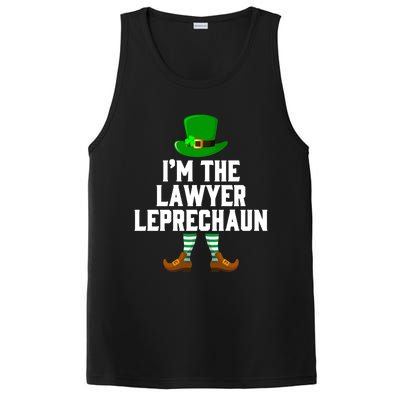 I Am The Lawyer Leprechaun Funny Giftst Patricks Day Tee Gift Funny Gift PosiCharge Competitor Tank