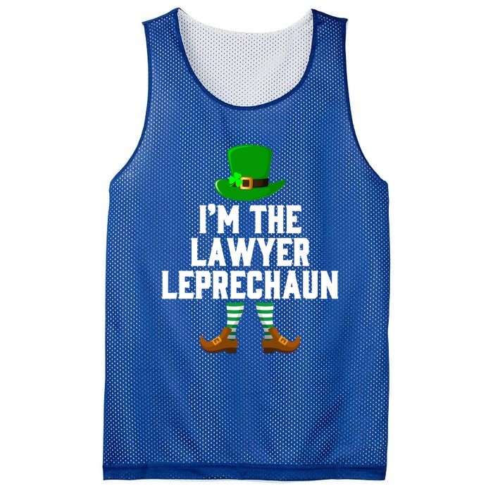 I Am The Lawyer Leprechaun Funny Giftst Patricks Day Tee Gift Funny Gift Mesh Reversible Basketball Jersey Tank