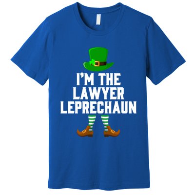 I Am The Lawyer Leprechaun Funny Giftst Patricks Day Tee Gift Funny Gift Premium T-Shirt