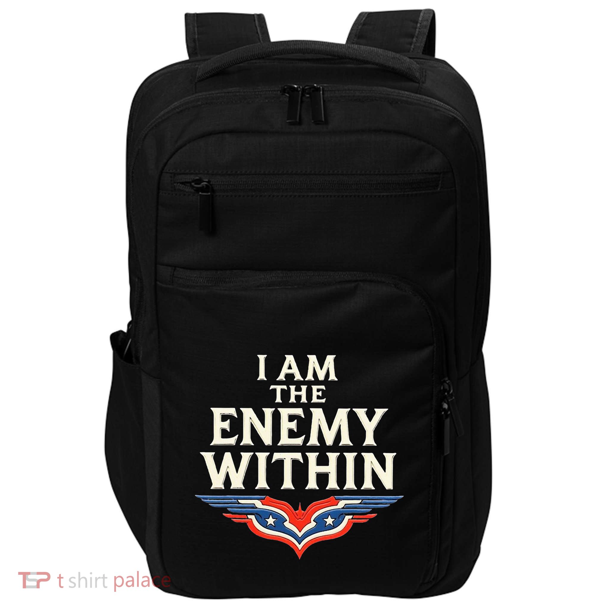 I Am The Enemy Within Impact Tech Backpack