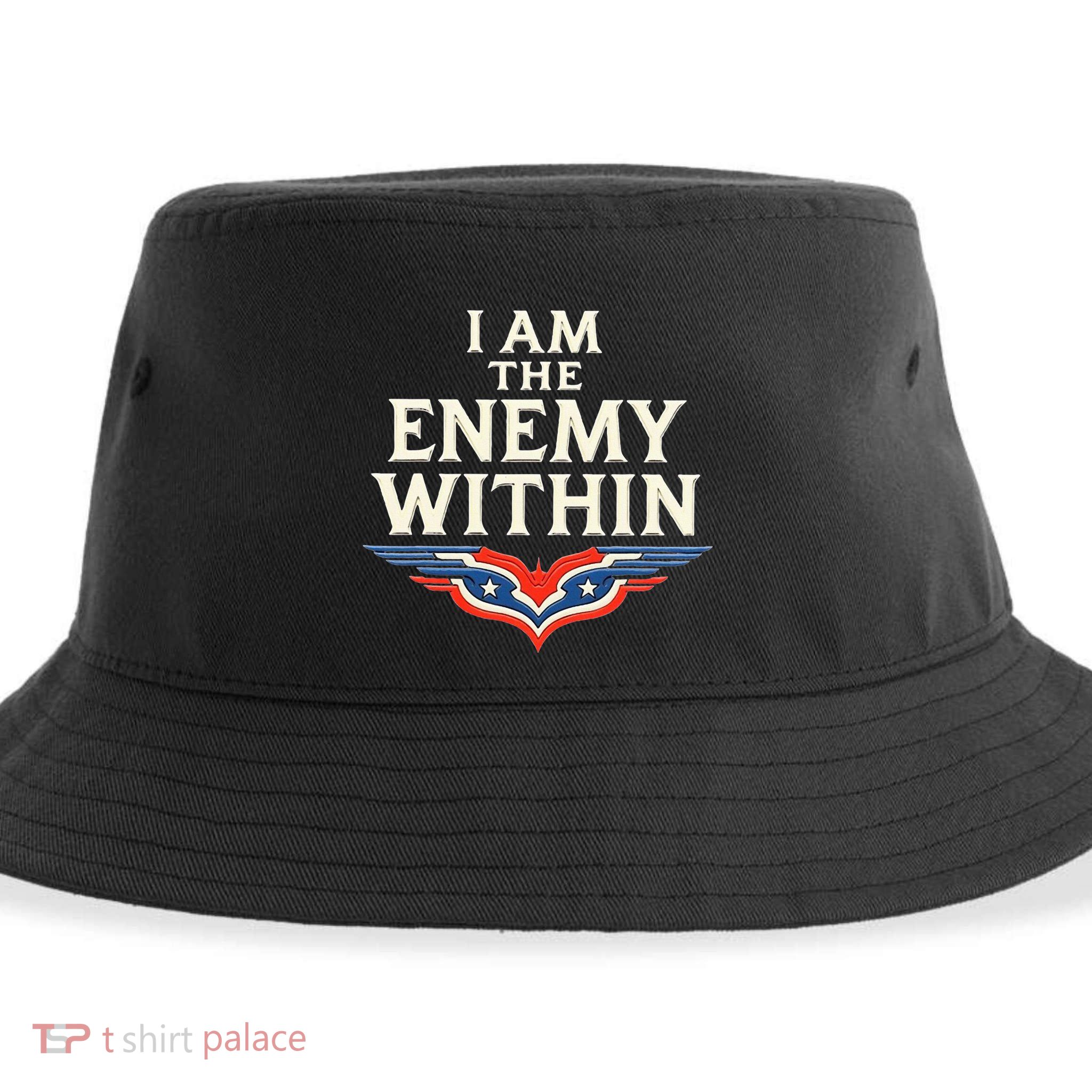 I Am The Enemy Within Sustainable Bucket Hat