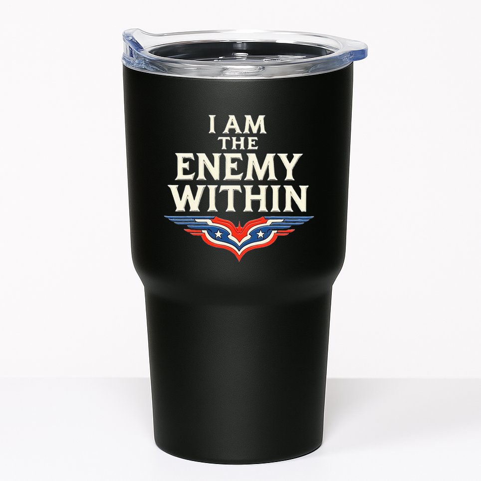 I Am The Enemy Within Tumbler