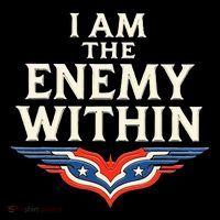 I Am The Enemy Within Magnet