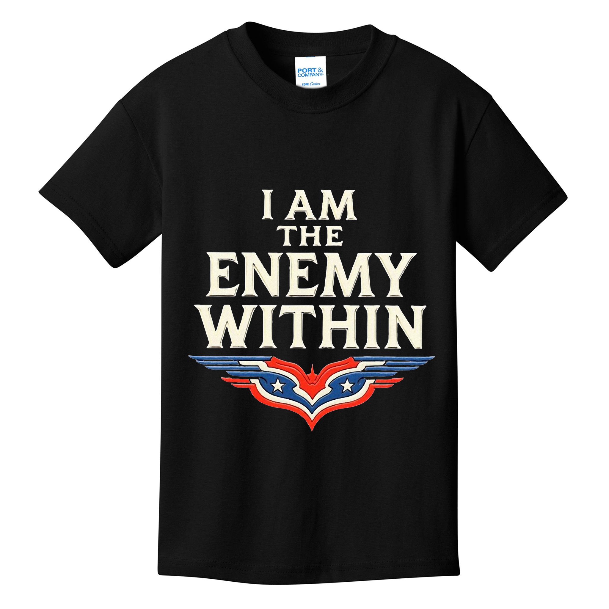 I Am The Enemy Within Kids T-Shirt