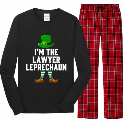 I Am The Lawyer Leprechaun Cute Giftst Patricks Day Tee Gift Cool Gift Long Sleeve Pajama Set