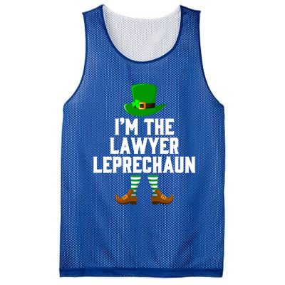 I Am The Lawyer Leprechaun Cute Giftst Patricks Day Tee Gift Cool Gift Mesh Reversible Basketball Jersey Tank