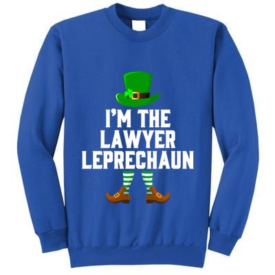 I Am The Lawyer Leprechaun Cute Giftst Patricks Day Tee Gift Cool Gift Tall Sweatshirt