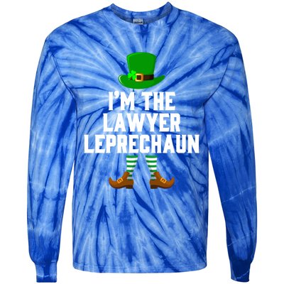 I Am The Lawyer Leprechaun Cute Giftst Patricks Day Tee Gift Cool Gift Tie-Dye Long Sleeve Shirt