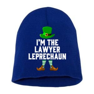 I Am The Lawyer Leprechaun Cute Giftst Patricks Day Tee Gift Cool Gift Short Acrylic Beanie