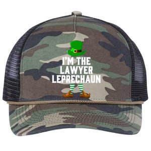 I Am The Lawyer Leprechaun Cute Giftst Patricks Day Tee Gift Cool Gift Retro Rope Trucker Hat Cap