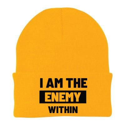 I Am The Enemy Within Knit Cap Winter Beanie