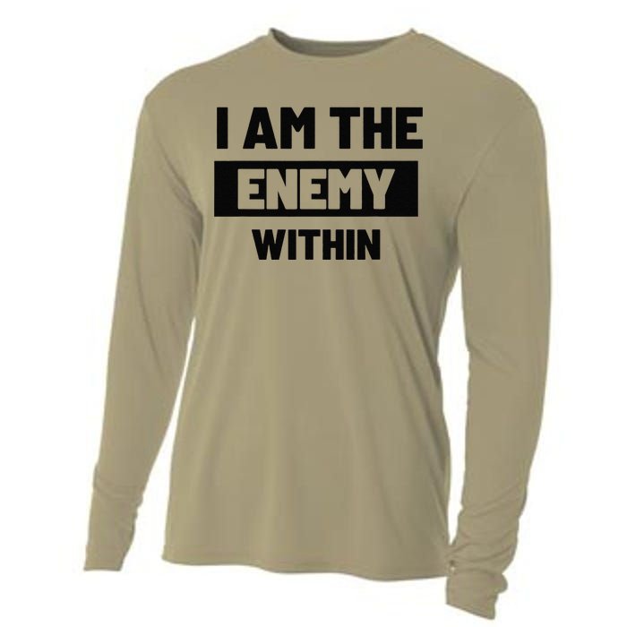 I Am The Enemy Within Cooling Performance Long Sleeve Crew