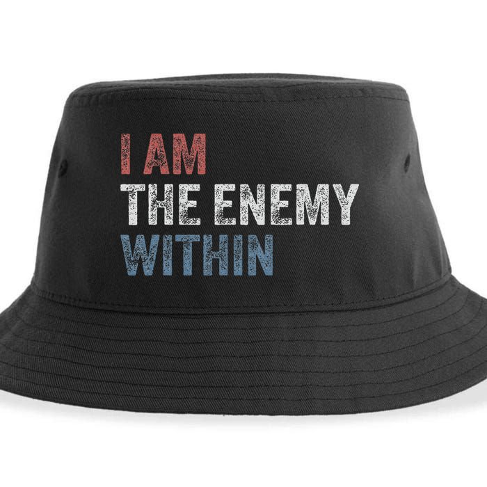 I Am The Enemy Within Sustainable Bucket Hat