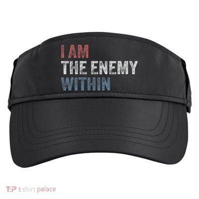 I Am The Enemy Within Adult Drive Performance Visor