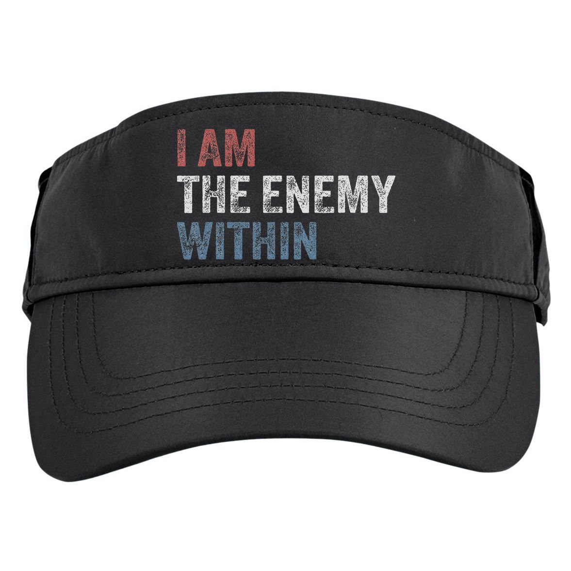I Am The Enemy Within Adult Drive Performance Visor