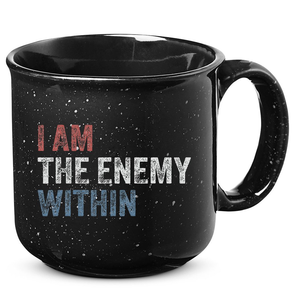 I Am The Enemy Within 15oz Campfire Ceramic Mug