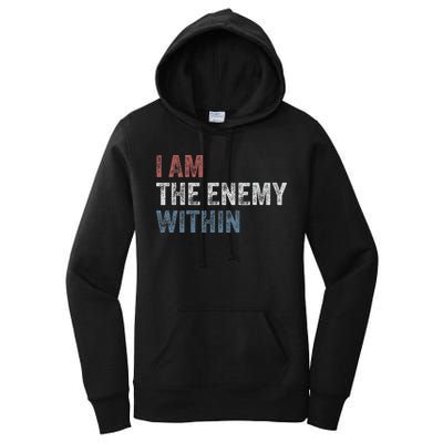 I Am The Enemy Within Women's Pullover Hoodie