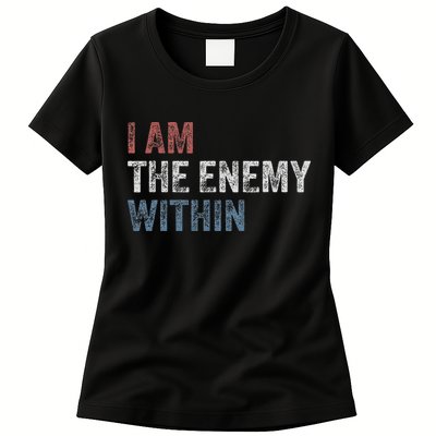I Am The Enemy Within Womens T-Shirt