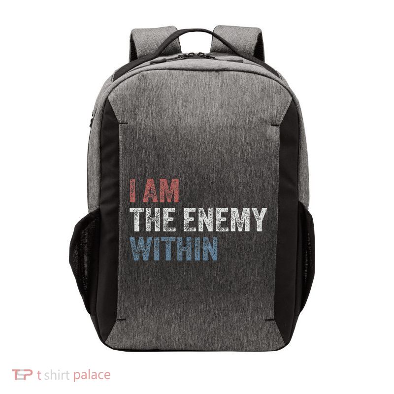 I Am The Enemy Within Vector Backpack