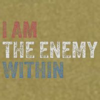 I Am The Enemy Within Garment-Dyed Women's Muscle Tee