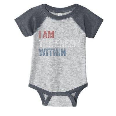 I Am The Enemy Within Infant Baby Jersey Bodysuit
