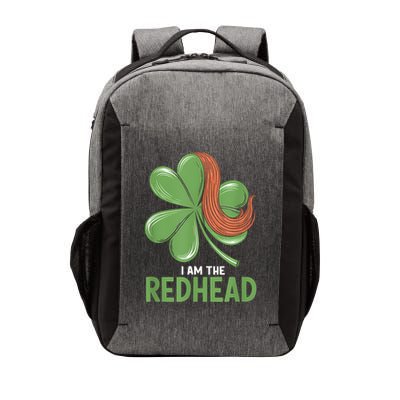 I Am The Redhead Dibs On The Redhead Funny St. Patricks Day Vector Backpack