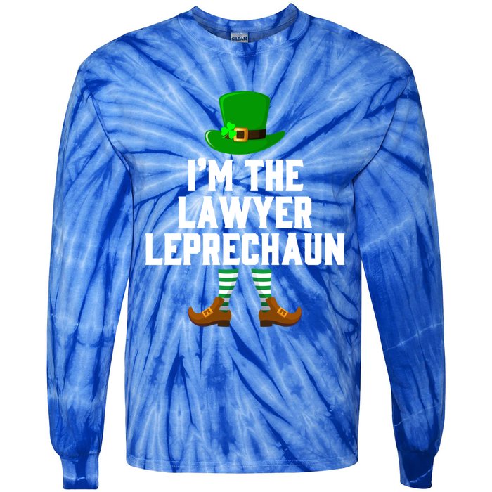 I Am The Lawyer Leprechaun Great Giftst Patricks Day Tee Gift Tie-Dye Long Sleeve Shirt