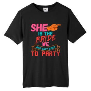 I Am The Bride Set Of 3 Designs 2/3 Funny Bachelorette Party Cool Gift Tall Fusion ChromaSoft Performance T-Shirt