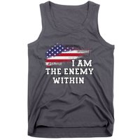 I Am The Enemy Within Harris Walz 2024 Tank Top