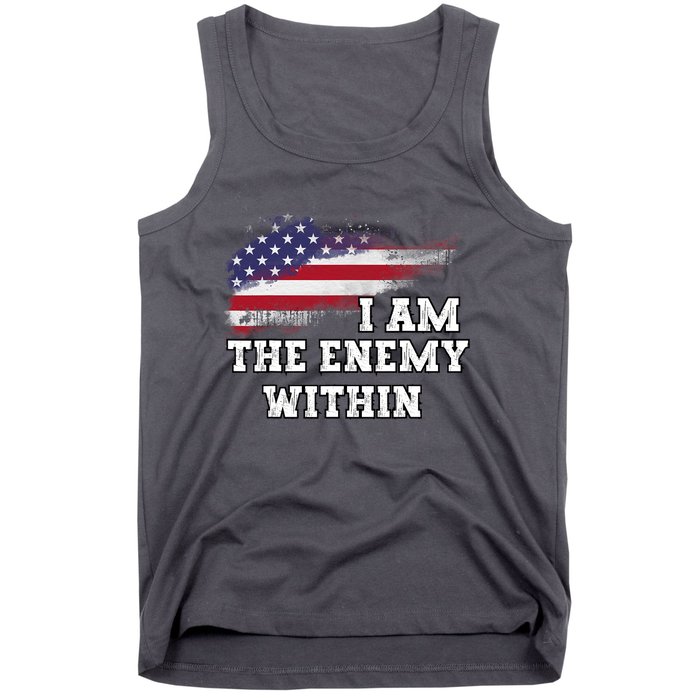 I Am The Enemy Within Harris Walz 2024 Tank Top