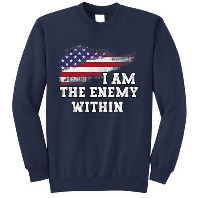 I Am The Enemy Within Harris Walz 2024 Sweatshirt