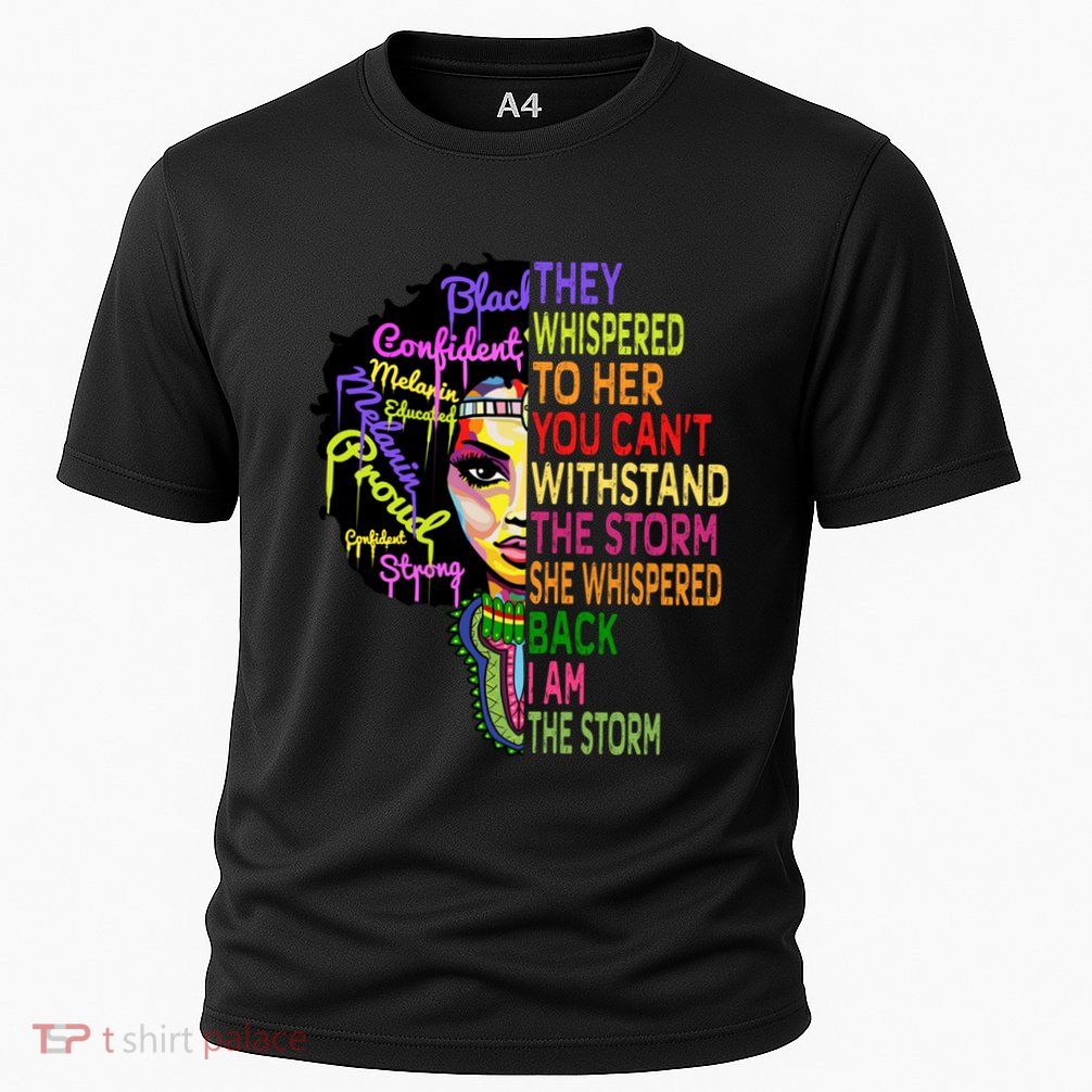 I Am The Storm Outfit Junenth Gift Black History Great Gift Cooling Performance Crew T-Shirt
