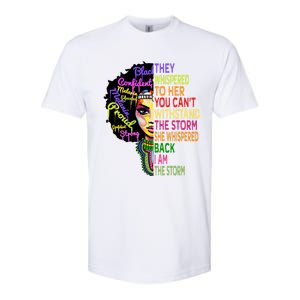 I Am The Storm Outfit Junenth Gift Black History Great Gift Softstyle CVC T-Shirt