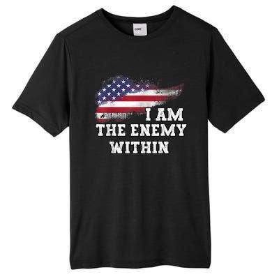 I Am The Enemy Within Tall Fusion ChromaSoft Performance T-Shirt