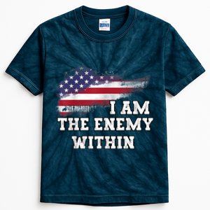 I Am The Enemy Within Kids Tie-Dye T-Shirt