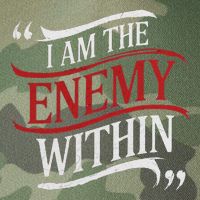 I Am The Enemy Within Legacy Tie Dye Trucker Hat