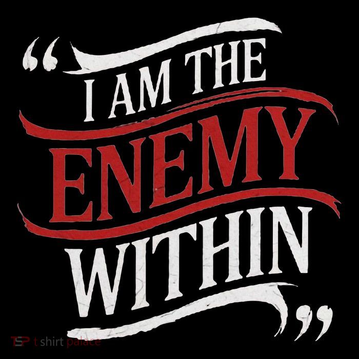 I Am The Enemy Within Performance Shirt