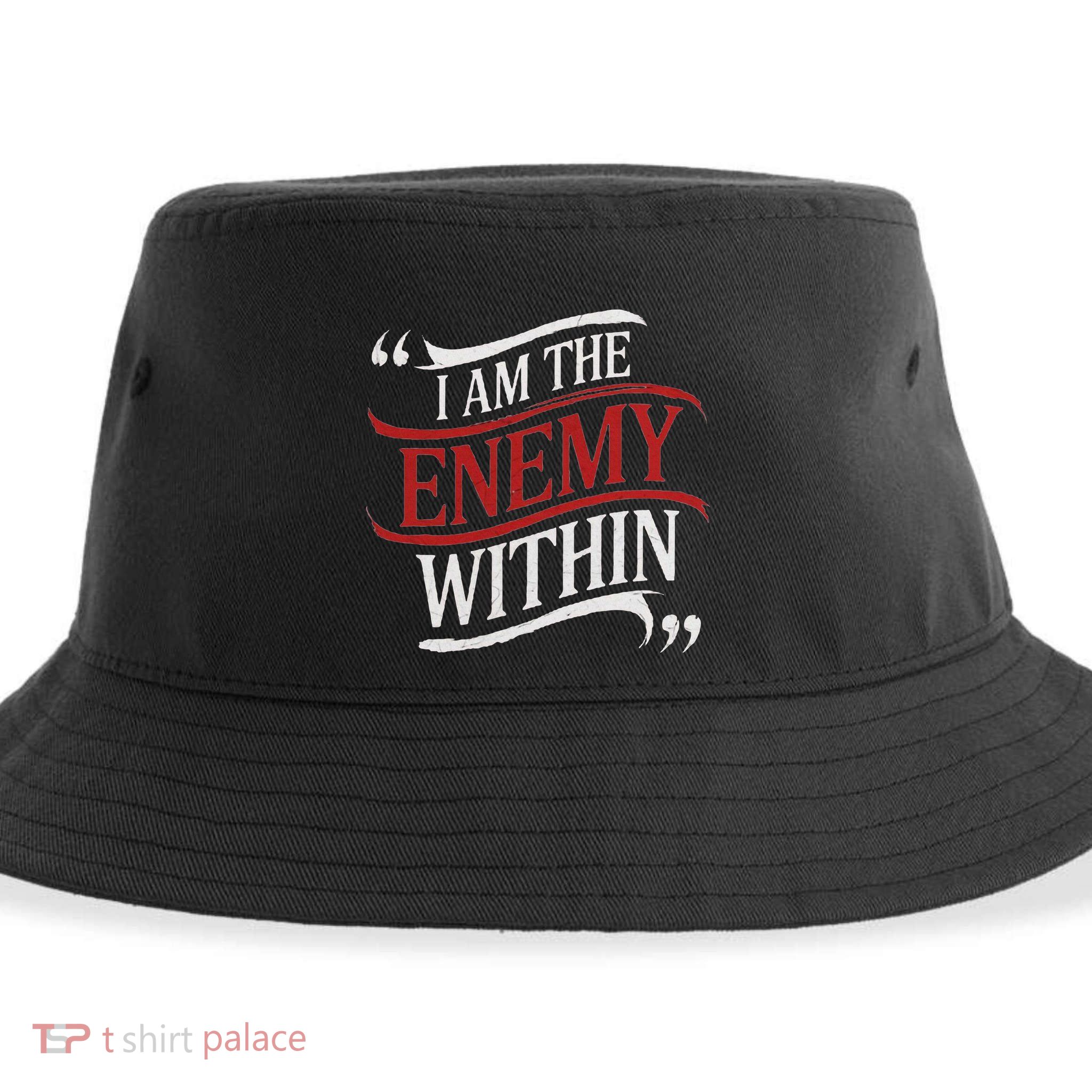 I Am The Enemy Within Sustainable Bucket Hat