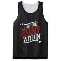 I Am The Enemy Within Mesh Reversible Basketball Jersey Tank