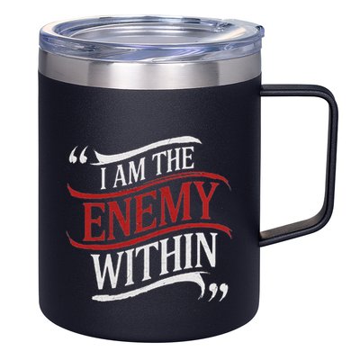 I Am The Enemy Within 12oz Stainless Steel Coffee Mug