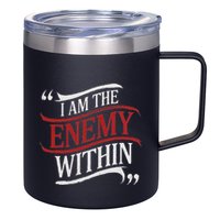 I Am The Enemy Within 12oz Stainless Steel Coffee Mug