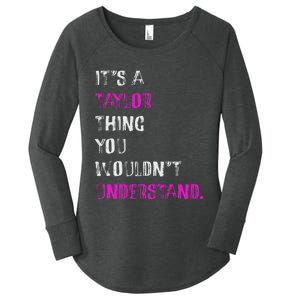 ItS A Taylor Thing Unique Style Women's Perfect Tri Tunic Long Sleeve Shirt