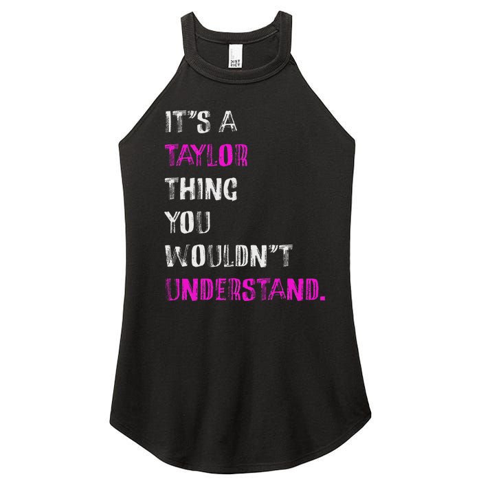 ItS A Taylor Thing Unique Style Women's Perfect Tri Rocker Tank