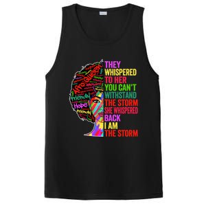 I Am The Storm Black History Month Funny Juneteenth Gift PosiCharge Competitor Tank