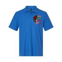 I Am The Storm Black History Month Funny Juneteenth Gift Softstyle Adult Sport Polo