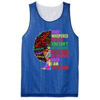 I Am The Storm Black History Month Funny Juneteenth Gift Mesh Reversible Basketball Jersey Tank