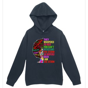 I Am The Storm Black History Month Funny Juneteenth Gift Urban Pullover Hoodie