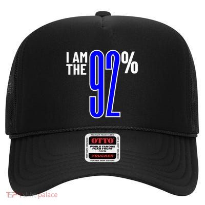 I Am The 92 Club Black Women Vote Black Women We Are Tired High Crown Mesh Back Trucker Hat