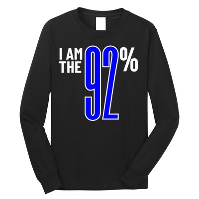 I Am The 92 Club Black Women Vote Black Women We Are Tired Long Sleeve Shirt